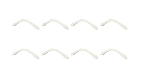 Ikea BUMERANG Kleiderbügelpolster in weiß; 8 Stück
