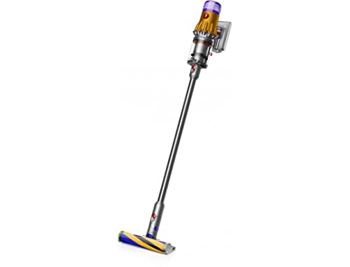 Dyson Premium V12 Slim Absolute Akku-Stielsauger Nickel Satin gelbglanz