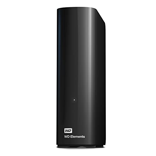 WD Elements Desktop-Speicher 6 TB (externe Festplatte, USB 3.0-kompatibel, Zusatzspeicher für Fotos, Musik, Videos und alle anderen Dateien, stoßfest) schwarz