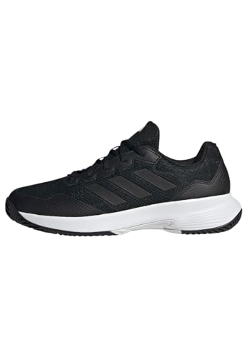 adidas Herren Gamecourt 2.0 Tennis Shoes Tennisschuhe, Core Black/Core Black/Grey Four, 43 1/3 EU