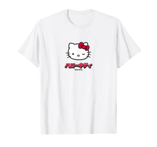 Hello Kitty Sanrio Charakter Klassisches Japan Design T-Shirt