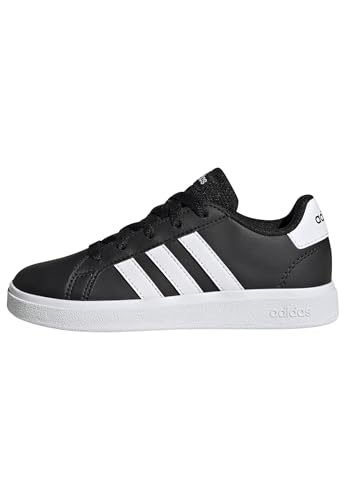 adidas Grand Court Lifestyle Tennis Lace-Up Shoes Tennisschuhe, Core Black/Cloud White/Core Black, 38 EU