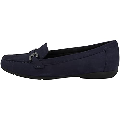 Geox Damen D Annytah Moc A Mokassins,Dk Blue,37.5 EU
