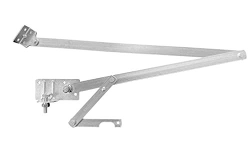 Original Roto Die Treppe Gestänge komplett Links Silber Quadro/Cadet 3 Norm