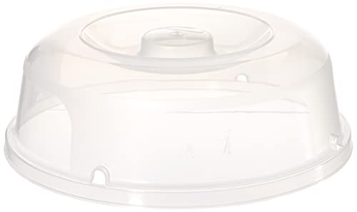 Curver 154760 deckt Teller Polypropylen transparent 27 x 9.5 x 27 cm