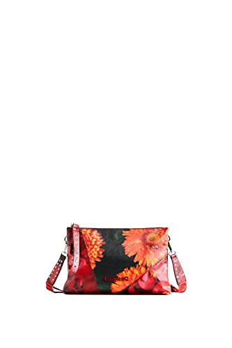 Desigual Womens BOLS_Sunset Patch DO Across Body Bag, Red, One Size