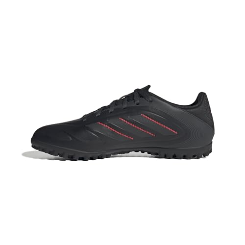 adidas Unisex COPA Pure III Club Turf Football Boots Fußballschuhe, core Black/Carbon/Lucid red