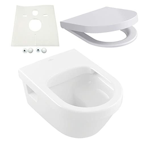 WC Villeroy und Boch Omnia architectura DirectFlush Spülrandlos, mit Beschichtung, Deckel zum abnehmen und Schallschutz !