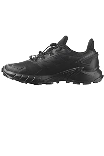 Salomon Damen Supercross 4 GTX Laufschuh, Black/Black/Black, 36 2/3 EU