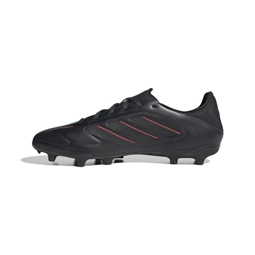 adidas Unisex COPA Pure III League FG/MG Football Boots Fußballschuhe, Core Black/Carbon/Lucid Red