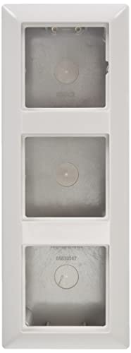 Jung AS 583 A WW AP-Kappe AS583AWW 3fach Alpinweiss, Weiß