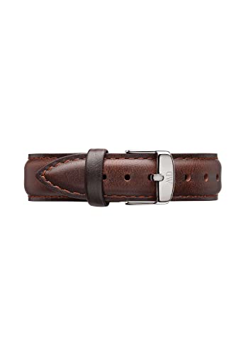 Daniel Wellington Classic Bristol, Dunkelbraun/Roségold Uhrenarmband, 20mm, Leder, für Herren