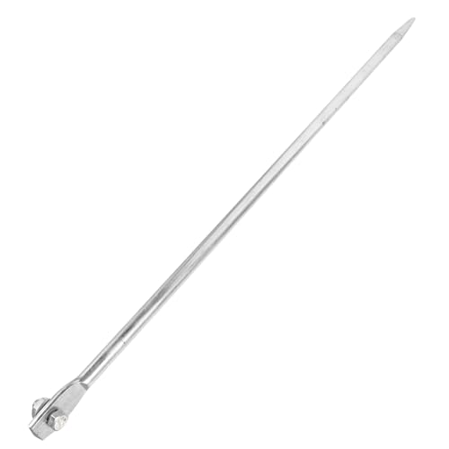 VICASKY Erdungsspieß Erdungsstab Staberder Tiefenerder Erdungsklemme Erdspieß Erdung Blitzableiter PV Anlage Set Zur Staberder Verzinkt Blitzableiter Erdungsspieß Effiziente Erdung Aus Eisen