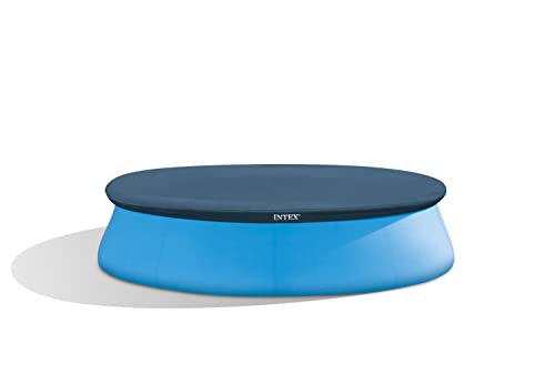 Intex Poolabdeckplane für runde Quick-up-Pools (Easy Set), dunkelblau, Ø 305 cm