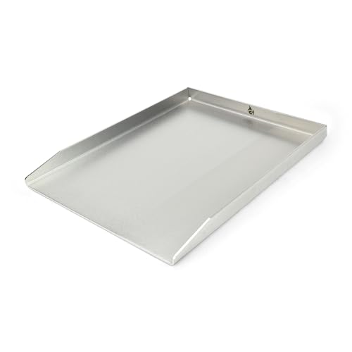 Edelstahl Grillplatte | Plancha 45x34cm - passend für Napoleon LE/LEX/Prestige & Rösle | 4mm Massiv