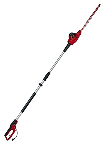 Einhell Elektro-Stab-Heckenschere GC-HH 5056 (500 W, 47 cm Schnittlänge, ausziehbar 170-250 cm, 20 mm Zahnabstand, 5-stufige Motorkopfverstellung)