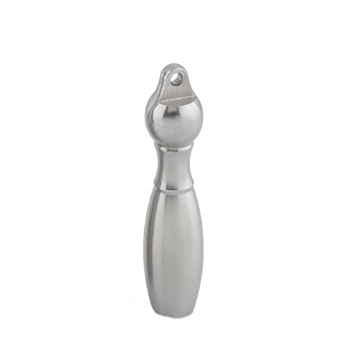 eberin · Minikegel · Kegelpins · Metallkegel · Miniaturkegel mit Öse 2,8 cm · Mini Kegel Pin · Mini Bowling Pin · Taschenkegel · Edelstahl