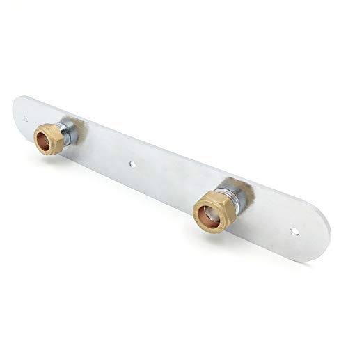 Xcel Home Wandhalterung, verchromt, für Duscharmatur, Thermostatmischer, Rückplatte