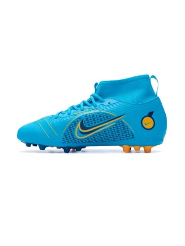 Nike Superfly 8 Academy Fußballschuh, Chlorine Blue/Laser Orange-Mar, 36.5 EU