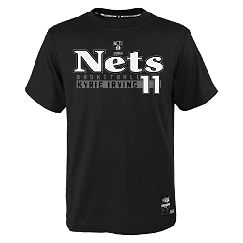Outerstuff NBA T-Shirt Brooklyn Nets Kyrie Irving #11 Glow Up Black XL