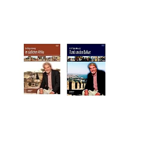 Gerd Ruge unterwegs 2 DVD Set (rund um den Balkan + im südlichen Afrika) im Set - Deutsche Originalware [2 DVDs]