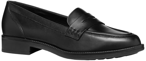 Geox Damen D Jaylon 2 B Moccasin, Black, 39 EU