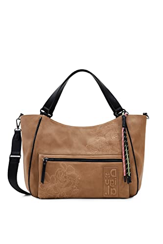 Desigual Women's Bag_Soft RUANDA 6011 Camel, Brown, One Size
