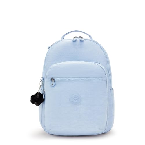 Kipling SEOUL Large Backpack, Cloudy Sky Blue (Blue)
