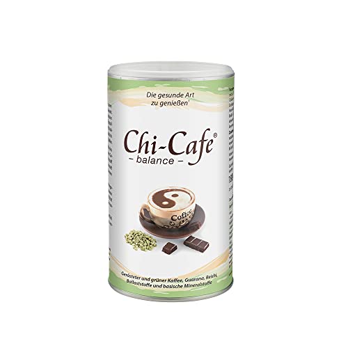Chi-Cafe balance 180 g Dose 36 Tassen I gesunder Kaffee-Genuss¹ mit wertvollen Ballaststoffen, Calcium & Magnesium I gut für Darm und Verdauung¹, Energie² & Nerven³ I vegan, ohne Zusatzstoffe