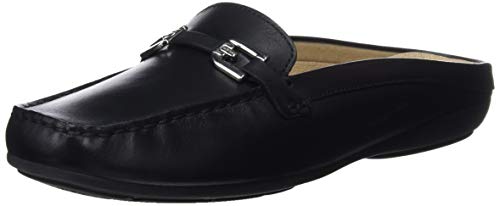 Geox Damen D ANNYTAH MOC B Slipper, Black Oxford, 35 EU