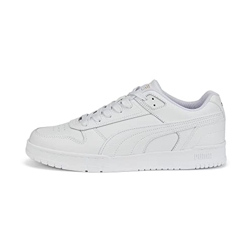 PUMA Unisex RBD Game Low Sneaker, White White Team Gold, 45 EU