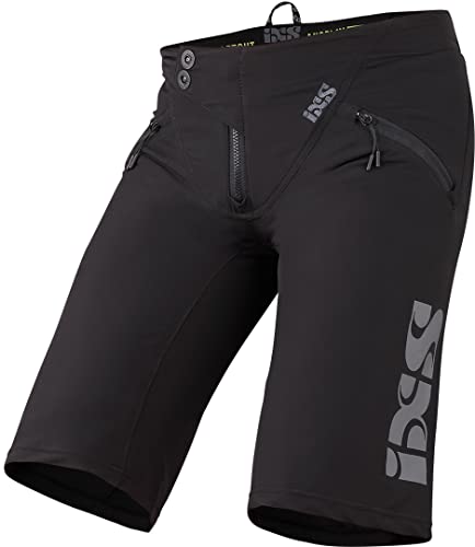 IXS Unisex Trigger Black XXL Shorts, schwarz-Graphit
