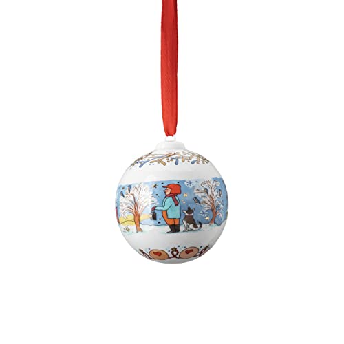 Porzellankugel Weihnachtskugel 2022 Porzellankugel