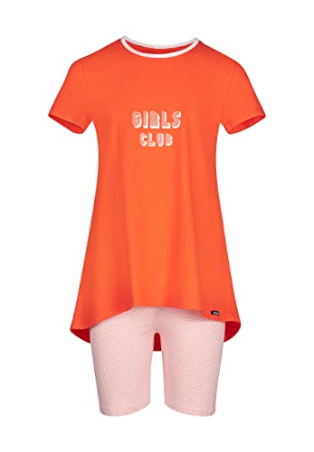 SKINY Mädchen Micro Multipack 030067 Pyjamaset, Fiesta red, 140 (2er Pack)