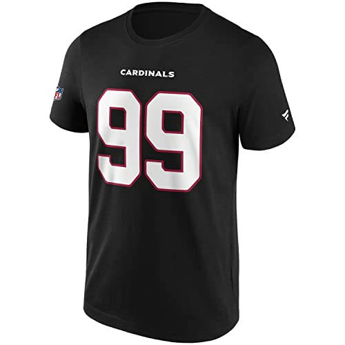 Fanatics - NFL Arizona Cardinals Watt Name & Number Graphic T-Shirt - Schwarz Farbe Schwarz, Größe L