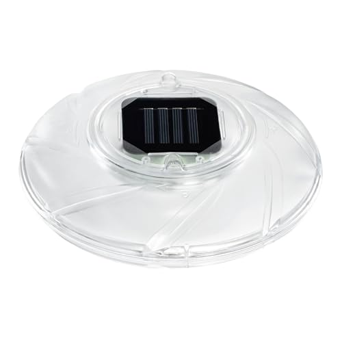 Bestway schwimmende Solar-LED-Poolleuchte, Ø 18 cm