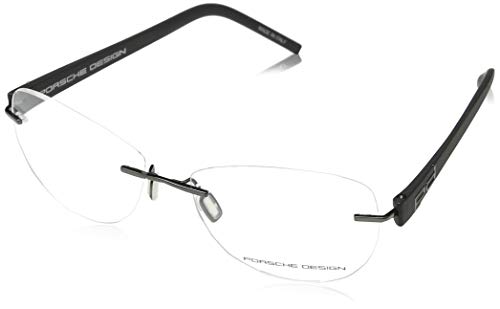Porsche Design Brillengestelle P8209-DS1-55 Oval Brillengestelle 55, Schwarz