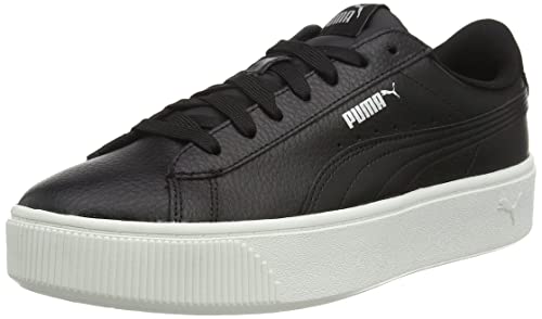 PUMA Damen Vikky Stacked L Sneakers, Schwarz (Black Black), 39 EU