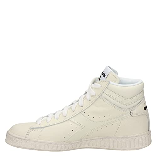Diadora Unisex Game L High Waxed Hohe Sneaker, Weiß, 38 EU