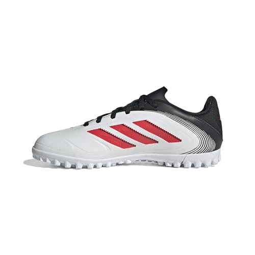 Adidas Unisex COPA Pure III Club Turf Football Boots Kids Fußballschuhe, Cloud White/Lucid Red/Core Black, 36.5 EU