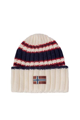 Napapijri Knitted Beanie F-Areuse Ecru One Size