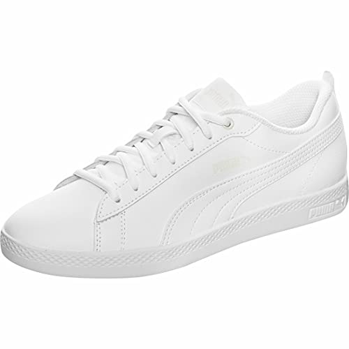 PUMA Damen Smash WNS v2 L Sneaker, White White, 38 EU