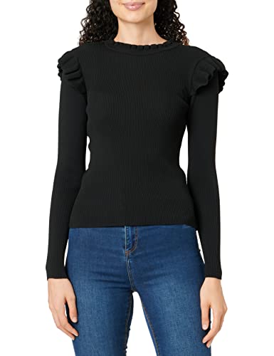 ONLY Female Oberteil mit Langen Ärmeln Gerüschter