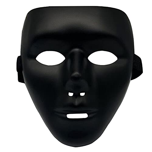 A-SZCXTOP Halloween-Masken, Vollgesichts-Hacker, anonyme Masken, Straßentanz, Geist, Schrittmaske für Erwachsene, Kinder, Halloween, Kostüm, Cosplay, Party, Requisiten, Zubehör