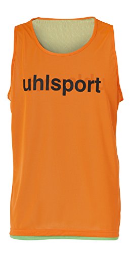 uhlsport Bekleidung Teamsport weind-markierungsleibchen Wende, orange/Grün, XL/2XL