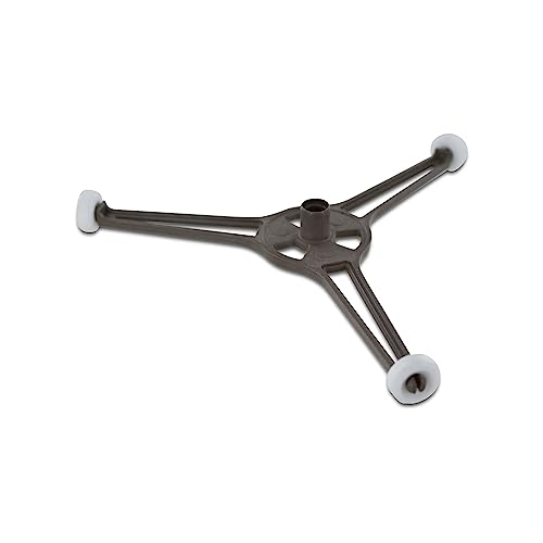 DL-pro Universal Drehkreuz Drehring 18cm für Drehteller Teller Lagerkreuz Halterung Mitnehmer 180mm für Mikrowelle Microwelle Mikro kompatibel mit AEG Electrolux Bosch Siemens Samsung Bauknecht