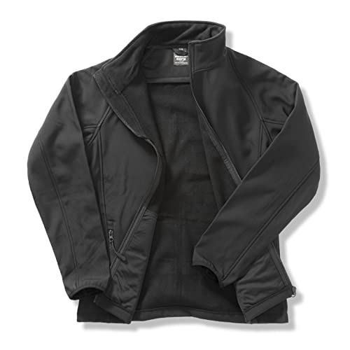 Result R231m Bedruckbare Softshell-Jacke Medium schwarz/schwarz