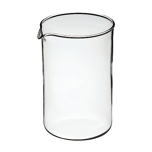 LA CAFETIERE Ersatzbecher aus Glas für French Press Kaffeemaschinen, Transparent, 850ml, Durchsichtig