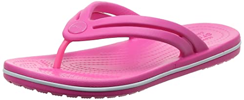 Crocs Damen Crocband Flip W Zehentrenner, Electric Pink, 36/37 EU