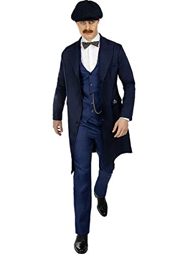 Funidelia | Arthur Shelby Kostüm - Peaky Blinders für Herren 20er Jahre, Film und Serien, Gangster - Kostüme für Erwachsene & Verkleidung für Partys, Karneval & Halloween - Größe M - Schwarz